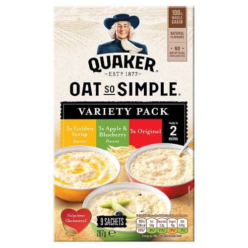 Quaker Oats So Simple variety 9*33g 297g