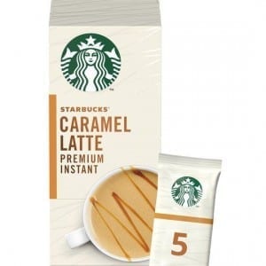 Starbucks Caramel Latte Premium Instant Caramelly & Smooth 5×21,5g