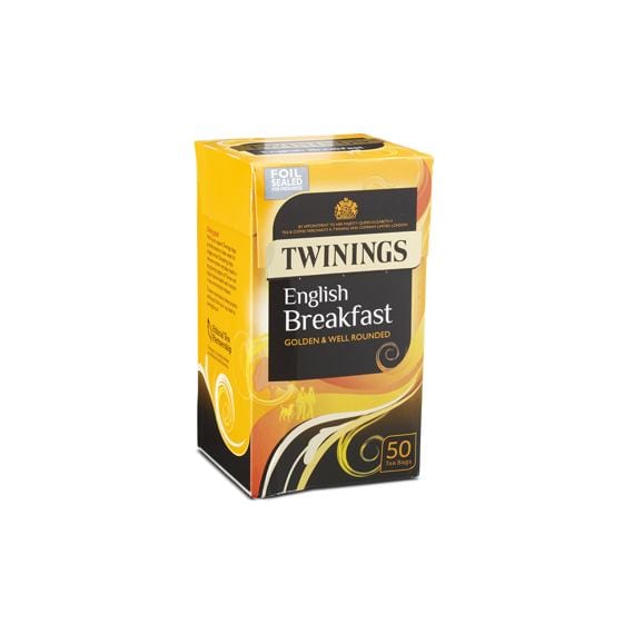 Twinings English breakfast 50ks  125g