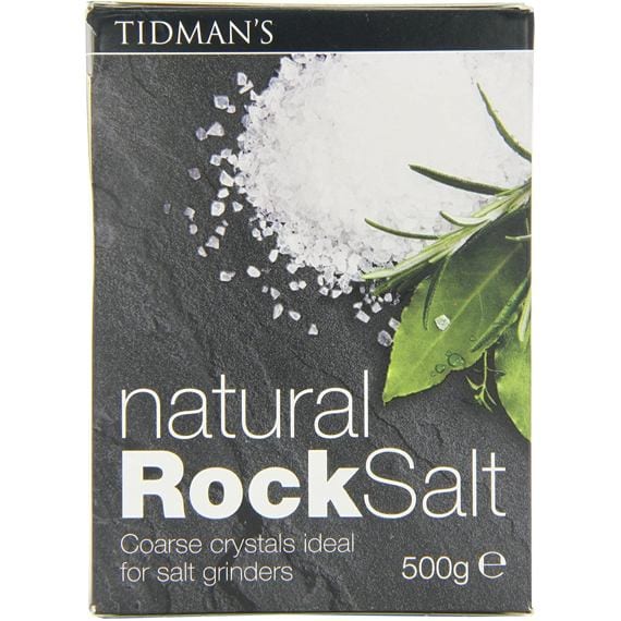 Tidman´s Natural Rock Salt 500g