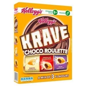 Kellogg’s Krave Choco Roulette 375g