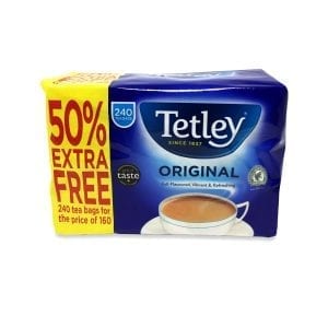 Tetley Original 240 ks + 50% Extra Free 750 g