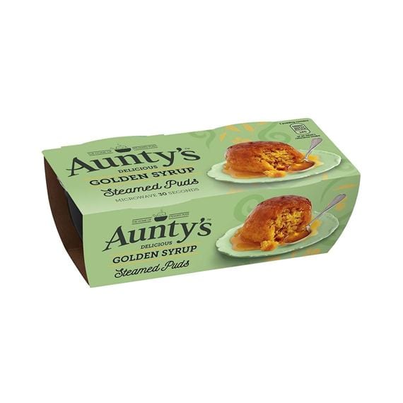 Aunty’s Steamed Puds Golden Syrup 2 x 95 g