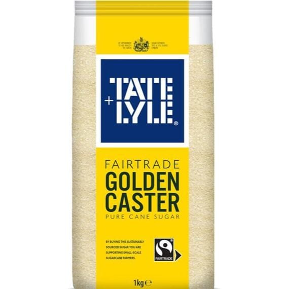Tate & Lyle Fairtrade Golden Caster Sugar 1 kg