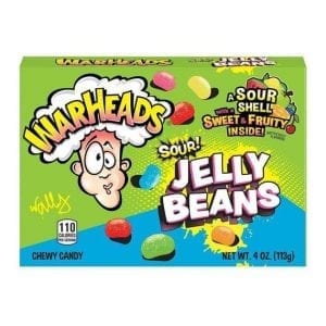 Warheads Sours Jelly Beans 113 g