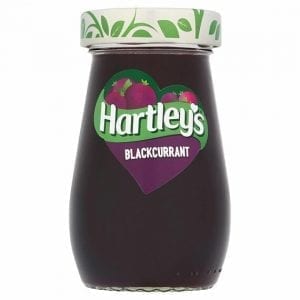Hartley’s Blackcurrant Jam 340 g