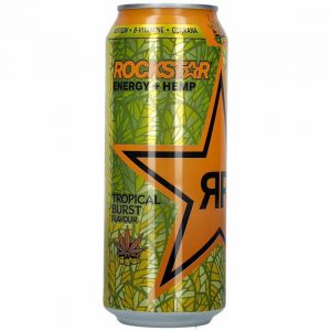 Rockstar Energy + Hemp Tropical Burst 500 ml