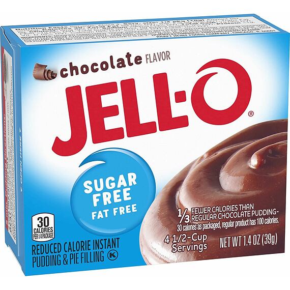 Jell-O Sugar Free Dessert Mix Chocolate 39 g