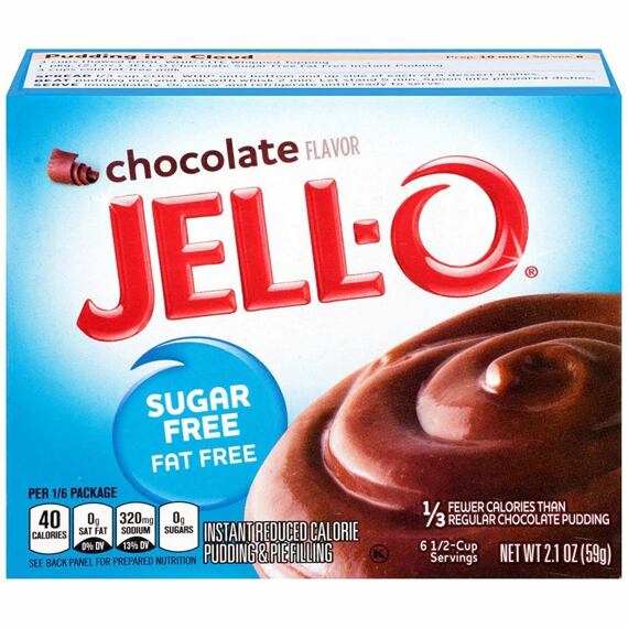 Jell-O Sugar Free Dessert Mix Chocolate 59 g