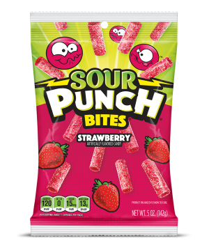 Sour Punch Bites Strawberry 142 g