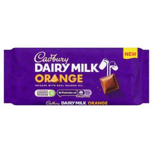 Cadbury Dairy Milk Orange 180 g