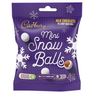 Cadbury Mini Snowballs 80 g