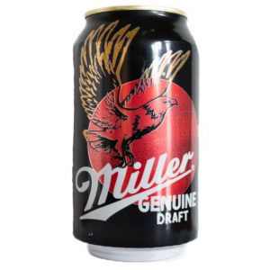 Miller Genuine Draft Beer 355 ml