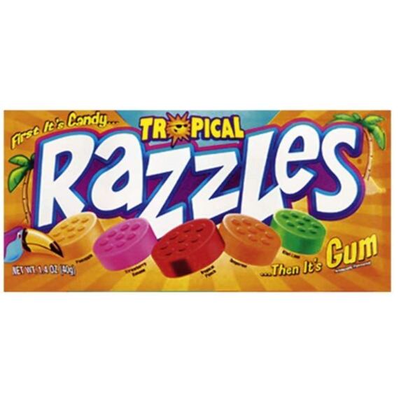 Razzles Tropical 40 g