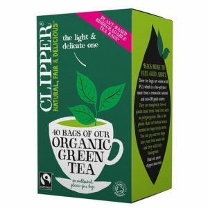 Clipper Fairtrade Organic Green 40 ks 80 g