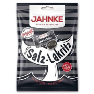 Jahnke Salmiak Salty-Liquorice Candy Extra Strong 125 g