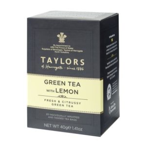Taylors of Harrogate Green Tea with Lemon 20 ks 40 g