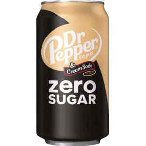Dr Pepper Cream Soda Zero 355 ml