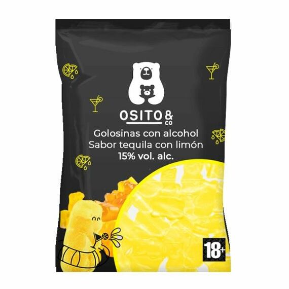 Osito & Co Tequila Limón – želé s alkoholom 120 g