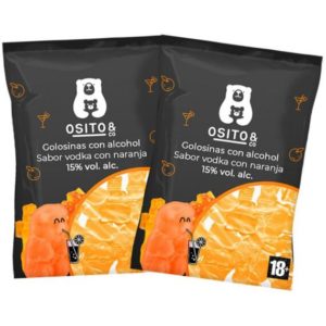 Osito & Co Vodka Naranja – želé s alkoholom 120 g