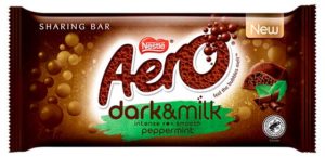 Aero Dark & Milk Peppermint Sharing Bar 90 g