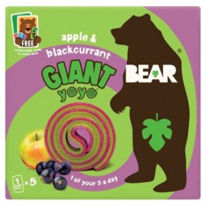 Bear Giant Yoyo Apple & Blackcurrant 100 g