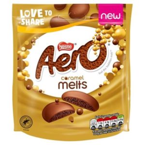 Aero Melts Caramel Pouch 86 g