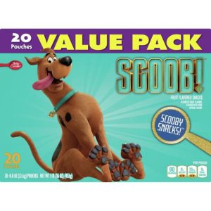Scooby-Doo Fruit Snacks 20 Pouches 453 g