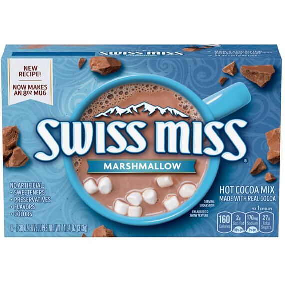 Swiss Miss Hot Cocoa Mix Marshmallows 8 Pack 313 g