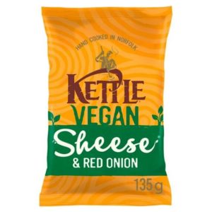 Kettle Vegan Sheese & Red Onion 135 g