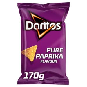 Doritos Pure Paprika Tortilla Chips 170 g