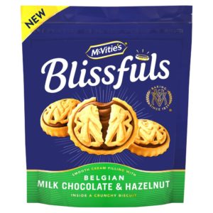 McVitie’s Blissfuls Belgian Milk Chocolate & Hazelnut 228 g