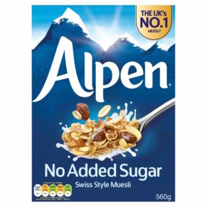 Alpen No Added Sugar 560g
