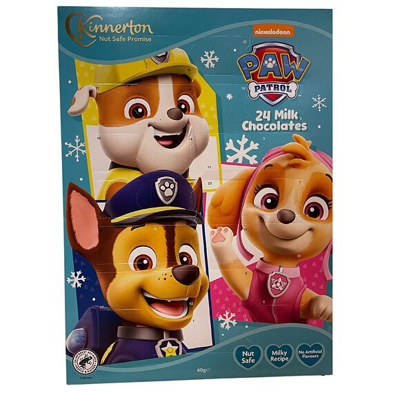 Kinnerton Paw Patrol Advent Calendar 40 g The Candy Store