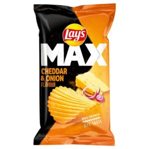 Lay´s MAX Cheddar & Onion Flavour 185 g