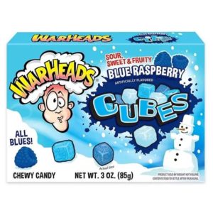 Warheads Blizzard Cubes Blue Raspberry 85 g