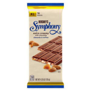 Hershey’s Symphony with Almonds & Toffee XL Bar 120 g