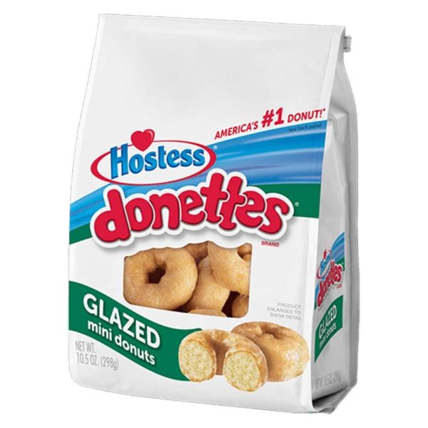 Donettes Glazed Mini Donuts 298 g