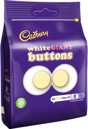 Cadbury White Giant Buttons PM 95g
