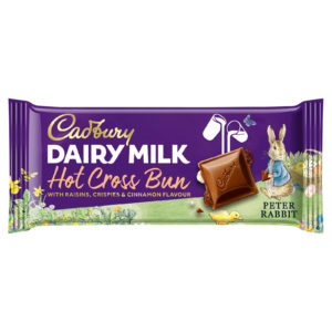 Cadbury Dairy Milk Hot Cross Bun Tablet 110 g