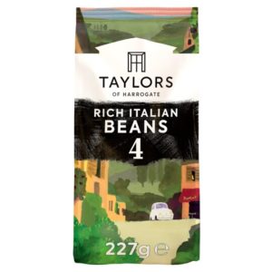 Taylors Rich Italian Coffee Beans 227 g
