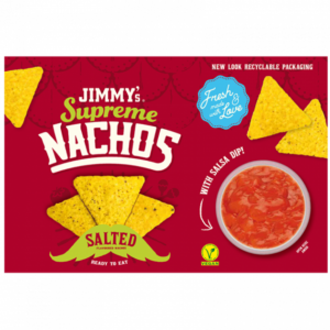 JIMMY’s Nacho to go – Salted Nachos with Salsa dip 200 g