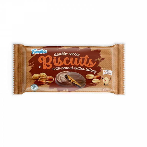 Fundiez Double Cocoa Biscuit 110 g